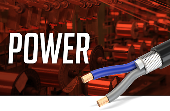 power cable We supply power cable