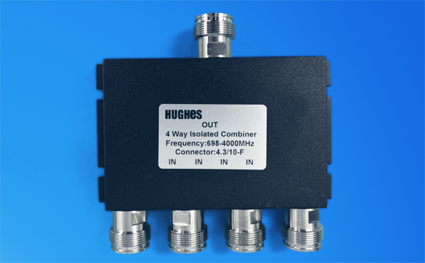 A picture of a Hughes Hybrid RF Combiner